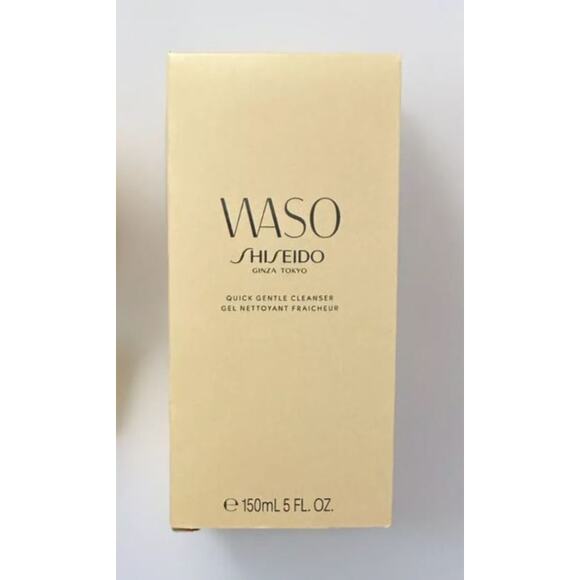 Waso Shiseido Ginza Tokyo Japan Quick Gentle Cleanser Makeup remover Moisturizer - Picture 1 of 2